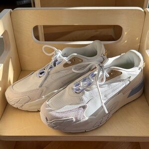 [Brand New] Puma Hadra DD Wn’s / White and Gold Sneakers